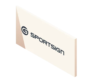 Modèle 3D du produit : Adhésif mural signé Sportsign