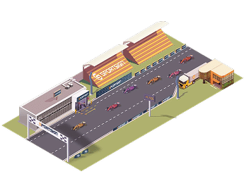 Illustration de la signalétique sur un circuit