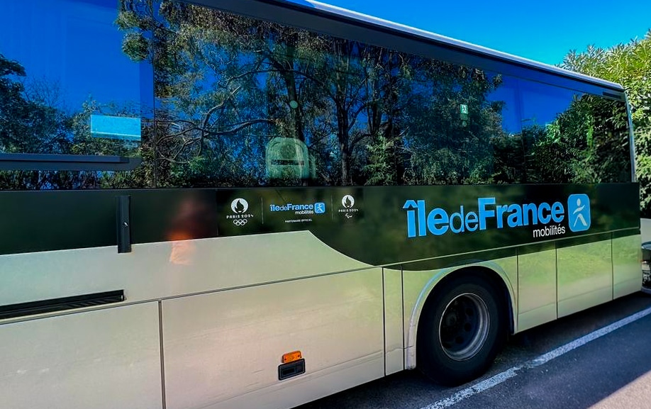 flocage car événement sportif de la ville de Paris pour les Jeux Olympiques