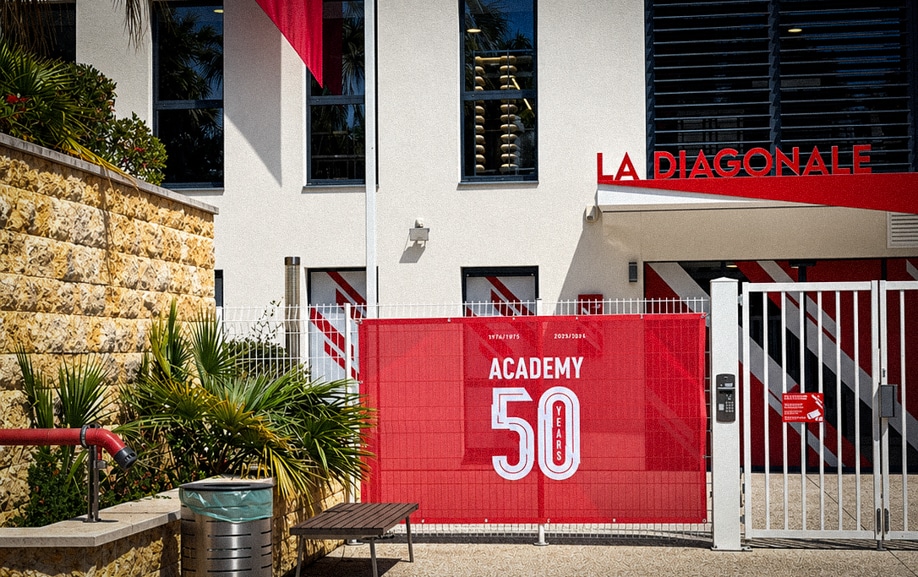 Bâche entrée As Monaco