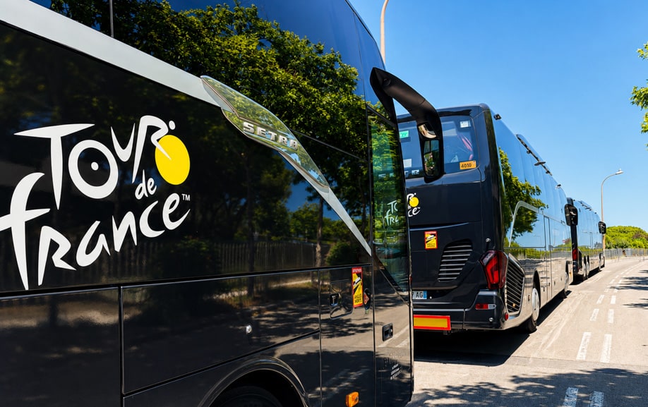 Autocollant du Tour de France